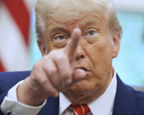 Trump had more exchanges with reporters in first 100 days than 6 predecessors