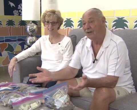 Man donates over $1,000 of change he found during daily walks to Ronald McDonald House