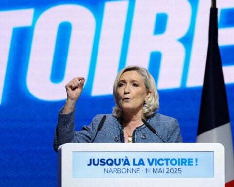 Secretive French thinkers behind Le Pen come out of the shadows