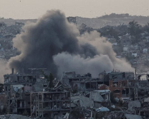 Deadly Israeli strikes pound Gaza, Trump says 'people are starving'