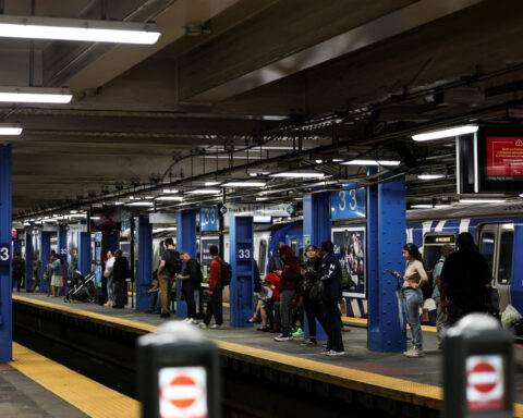 Strike at New Jersey rail system idles New York-bound commuters