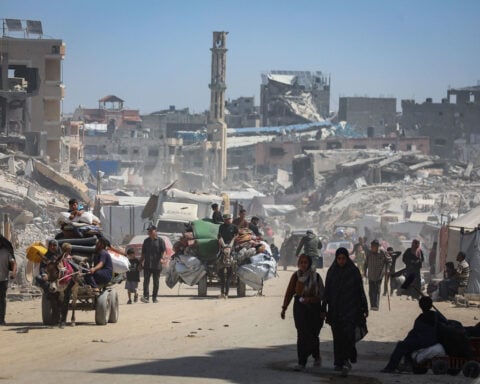 Israeli military says it has launched major new offensive in Gaza, same day Trump leaves region with no deal