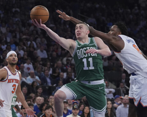 Knicks beat Celtics 119-81 in Game 6 and advance to face Pacers in Eastern Conference finals