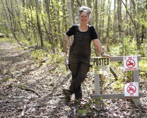 Still finding trouble in the woods: 'Blair Witch Project' star at center of Maine road dispute