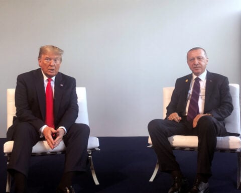 Erdogan says U.S. CAATSA sanctions on Turkey defence sector easing under Trump