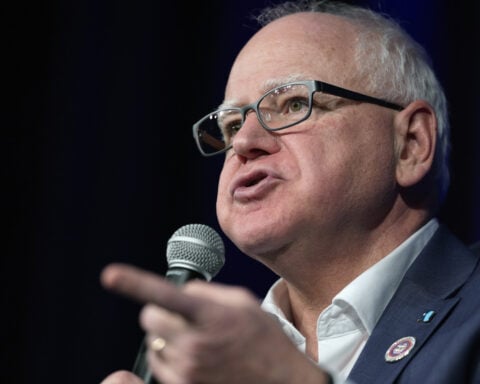 Walz calls Trump a 'tyrant' who is trampling Americans' rights and violating the rule of law