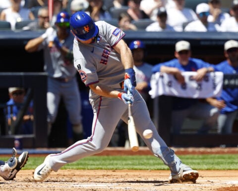 Mets' Pete Alonso thinks ahead to possible Subway Series against Yankees, saying `It'd be sick'