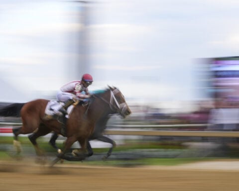 Journalism comes from behind to win the Preakness 2 weeks after finishing 2nd in the Kentucky Derby