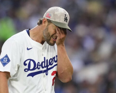 Kershaw exits after 4 shaky innings in rusty season debut for Dodgers