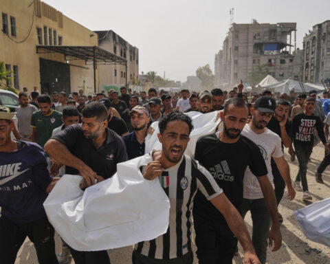 Israeli strikes across Gaza kill dozens and force a main hospital to close, health officials say