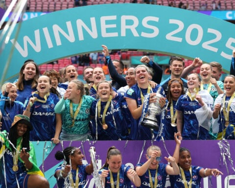 Chelsea seals treble with victory over Manchester United in Women’s FA Cup final