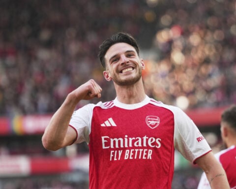 Arsenal secures return to Champions League on day of farewells for Everton and Vardy