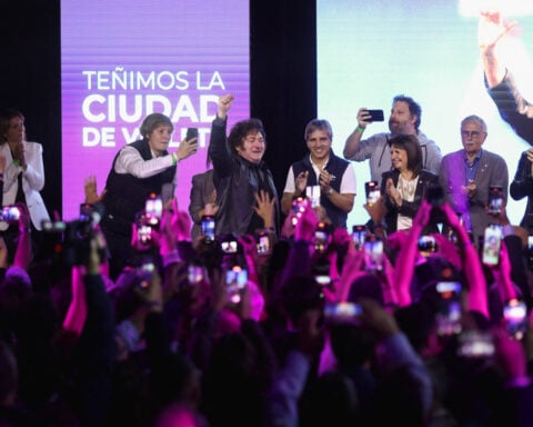 Argentina's Milei wins show of support in Buenos Aires election