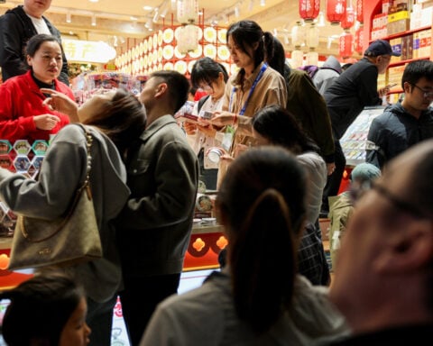 China April industrial output, retail sales growth slow