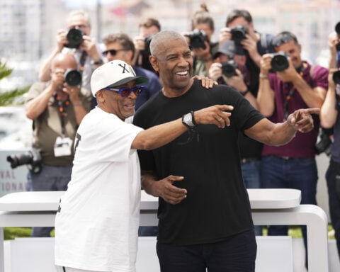 With a whirlwind stop from Denzel, Spike unveils 'Highest 2 Lowest' in Cannes