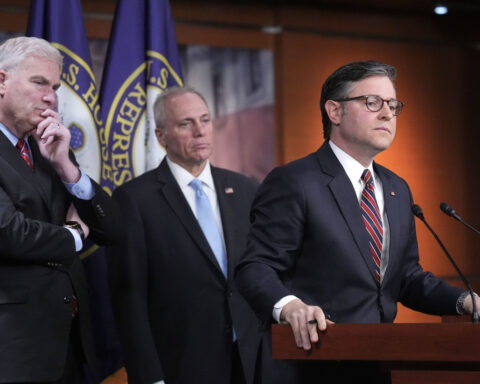 GOP hardliners threaten to stall Trump agenda on eve of president’s visit to Capitol Hill