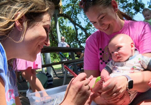 Families reunite with NICU staff at first Our Lady of Lourdes reunion since COVID-19