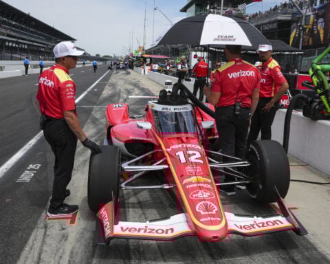 Power, Newgarden fast in Indy 500 practice, hours after IndyCar hits teams with stiff penalties