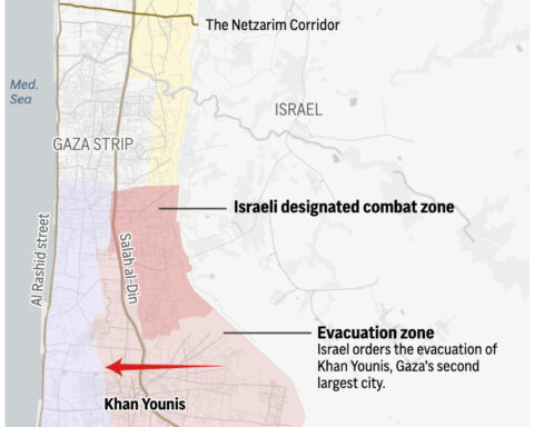 First few aid trucks enter Gaza but allies threaten Israel with sanctions and urge more
