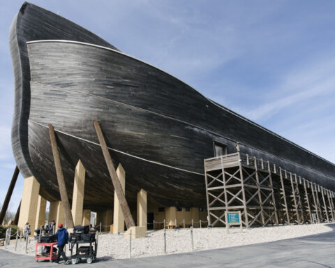 With a massive ark and museum, he spreads creationism a century after Scopes trial. He’s not alone