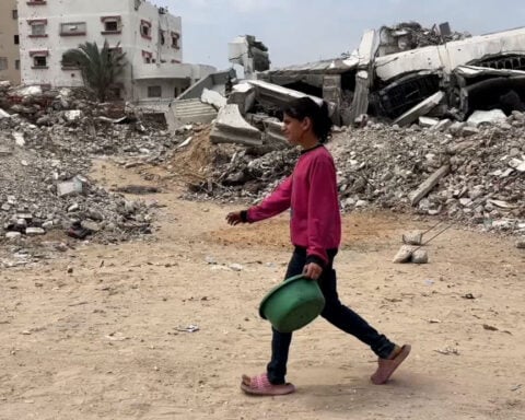 This girl is trying to keep her family alive in Gaza. Hunger already killed her baby niece