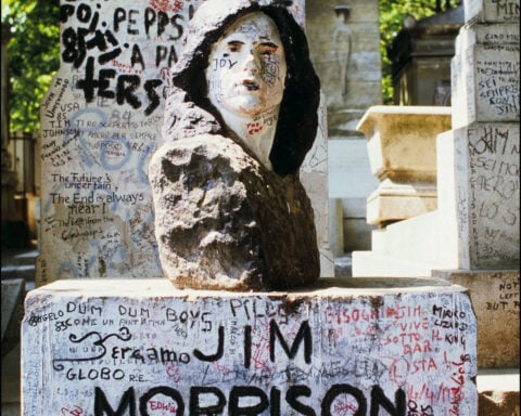 Jim Morrison’s stolen grave bust found after 37 years