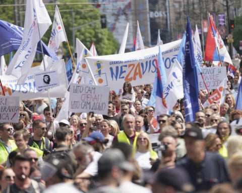 A Serbian court swaps prison for house arrest for 3 out of 6 jailed activists after pressure