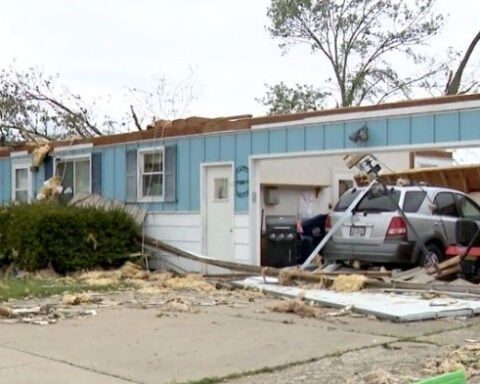 'They had to dig me out': Homeowner recounts dramatic rescue following tornado roof collapse