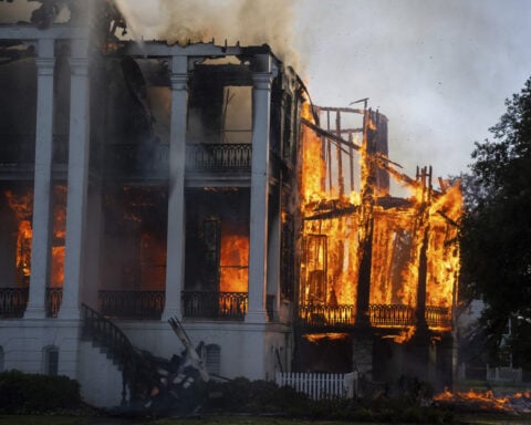 Video of the Nottoway Plantation fire sparks jubilation. It's about anger and pain over slavery, too