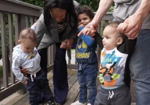 ‘They ain’t goin’ nowhere’: Mom reunites with her 3 children after terrifying car theft