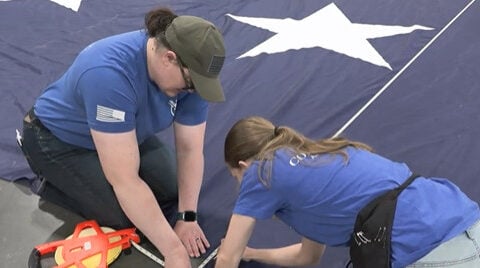 Flag honoring man killed in action is getting repaired, replaced