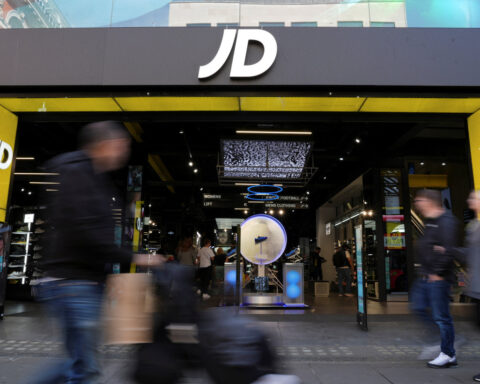 UK's JD Sports falls on lower sales, US tariffs warning