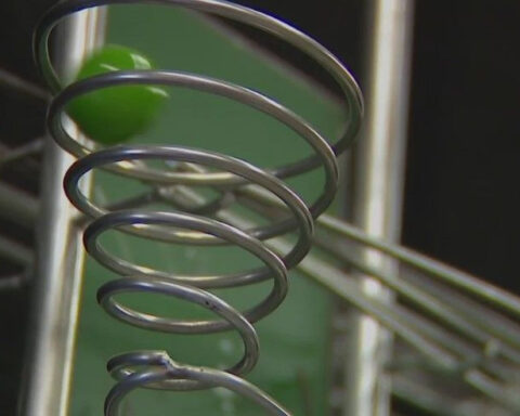 Father-son duo's mesmerizing kinetic sculptures featured on the national stage
