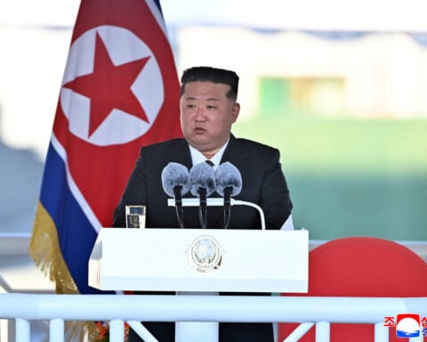 North Korean leader Kim Jong Un condemns warship accident as 'criminal'