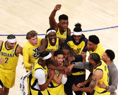 Tyrese Haliburton and Indiana Pacers stun New York Knicks in overtime to take Game 1 of Eastern Conference Finals