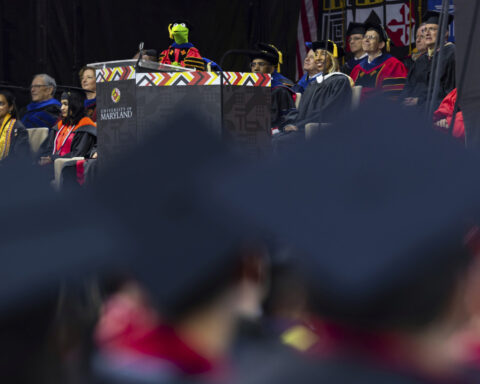 'Leap together,' Kermit the Frog tells University of Maryland graduates