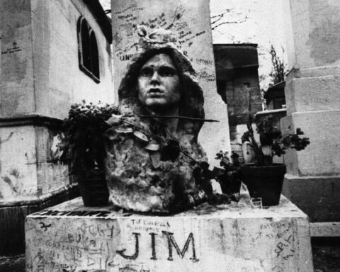 Jim Morrison bust stolen from Doors singer’s Paris grave in the ‘80s has finally been recovered