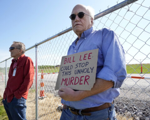 Tennessee man is executed for killing his wife and her 2 sons, 3 years after last-minute reprieve