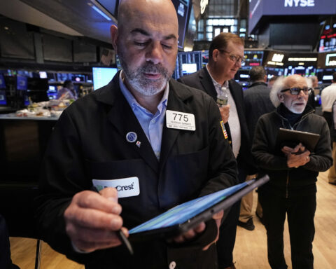 Stocks drift to a mixed close as worries about the US government's soaring debt continue to weigh