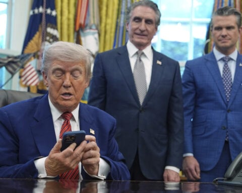 Trump threatens 50% tariffs on EU and 25% penalties on smart phones as his trade war intensifies