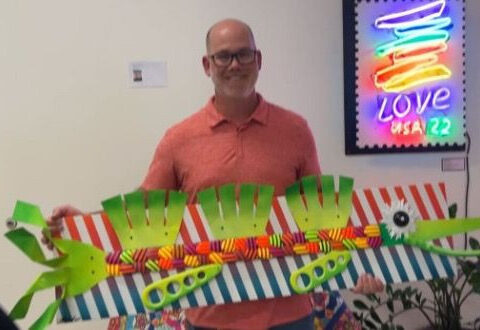 Local artists loan to Sentara's Brock Cancer Center to lift patients' spirits