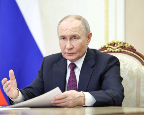 Russian forces are creating ‘buffer zone’ along Russia-Ukraine border, Putin says