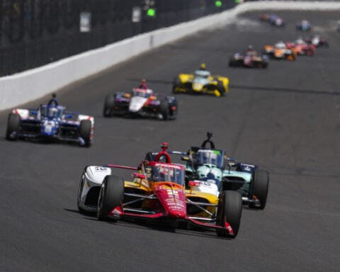 Josef Newgarden beats teammate Will Power in pit-stop challenge after tough week for Team Penske
