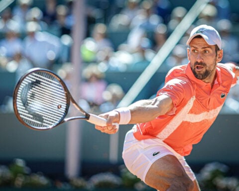 Novak Djokovic becomes third man ever to win 100 ATP titles with victory over Hubert Hurkacz