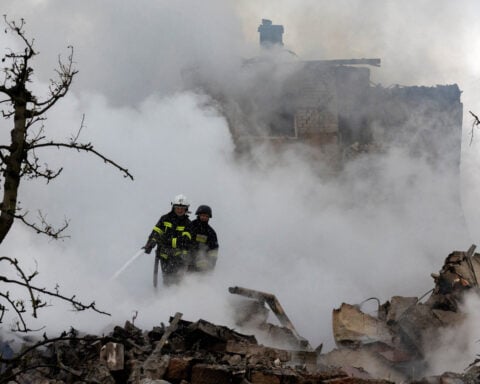 Russia launches war's largest air attack on Ukraine, kills at least 12 people