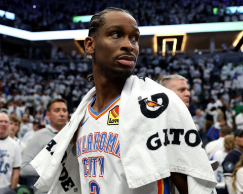 Minnesota Timberwolves set playoff franchise record in big win over Oklahoma City Thunder to trim West finals deficit to 2-1