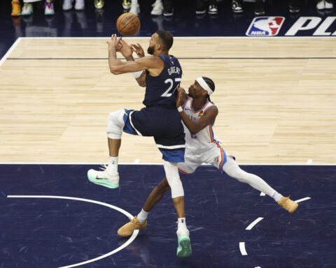Thunder face rare test of fortitude after Wolves' recommitment to throwing 'fastball' on defense
