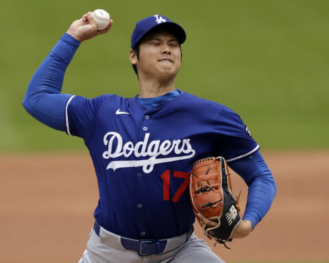 Ohtani faces hitters for 1st time since elbow surgery, throws 22 pitches of live BP at Citi Field