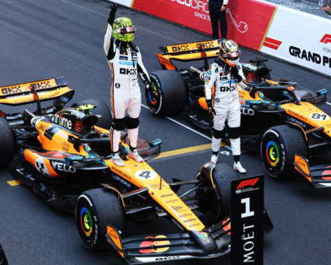 Lando Norris wins Monaco Grand Prix to close gap to Oscar Piastri in drivers’ championship