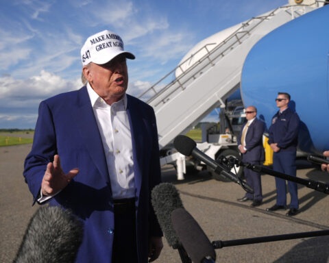 Trump says he'll delay a threatened 50% tariff on the European Union until July